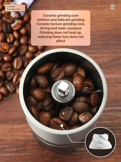 Mongdio coffee grinder, hand cranked coffee grinder, manual coffee grinder, grinder