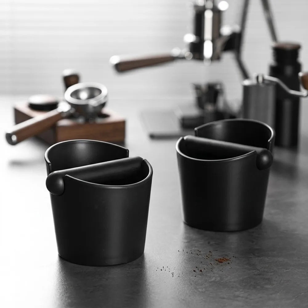 Coffee Knock Box Espresso Grounds ContainerDump Bin Bucket Anti Slip Powder BeveledResidue Barista Accessories Maker Tools