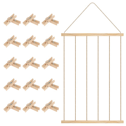 Hanging Photo Display Holder Picture Frames Collage Wall Decor Versatile Photo Hanging Display Picture Board for Home Decoration