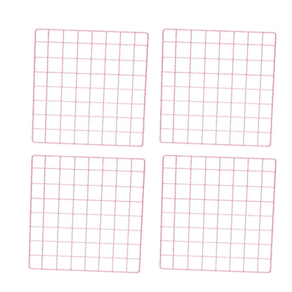 2/4/6pcs - Photo Wall Grid Panel, Photo Hanging Display, Metal Mesh Wall Decoration, Multi functional Hanging Painting