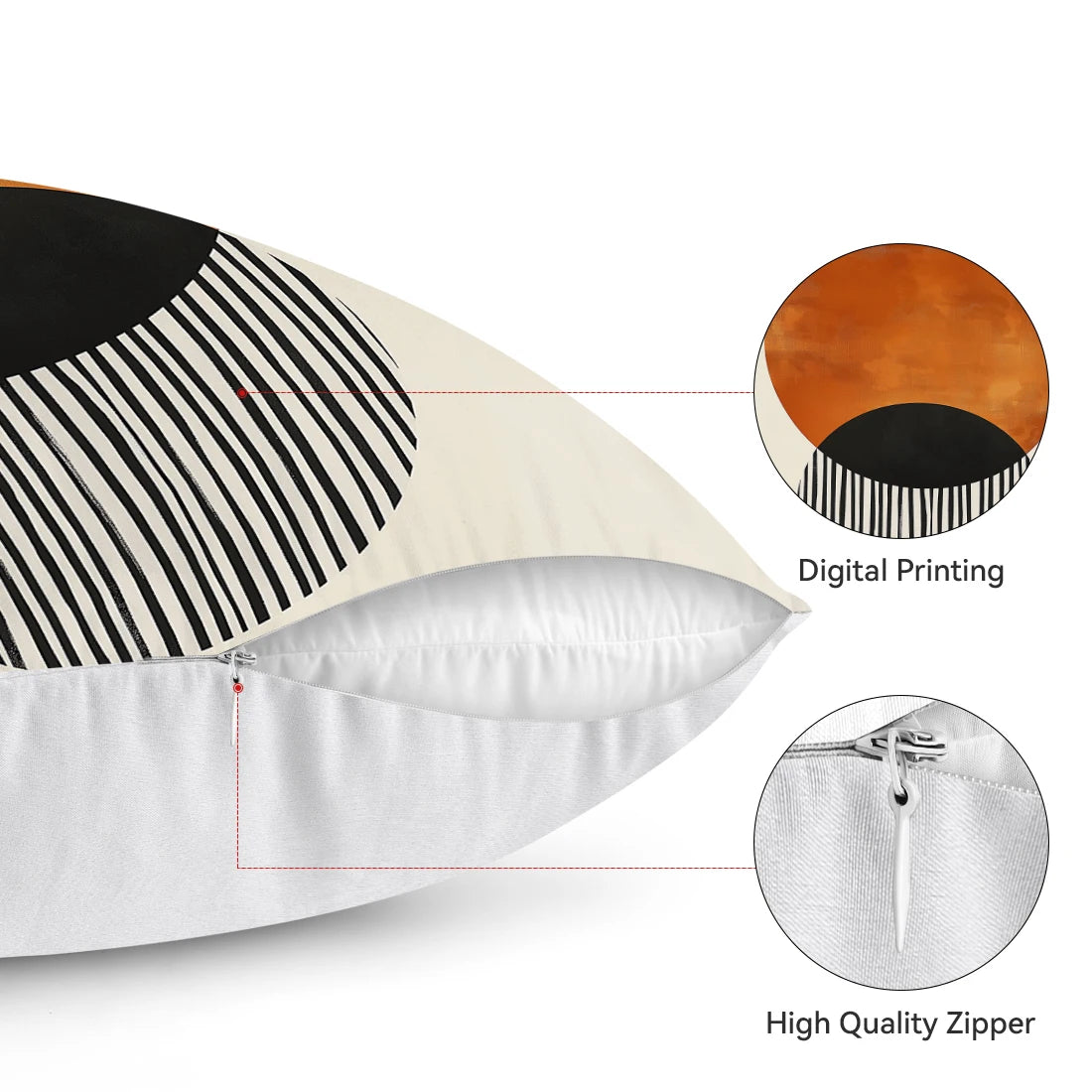 Geometric Abstraction Cushion Covers Pillowcase Home Decor Bedroom Sofa Cushion Cover Living Room Car Home Decor