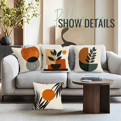Geometric Abstraction Cushion Covers Pillowcase Home Decor Bedroom Sofa Cushion Cover Living Room Car Home Decor