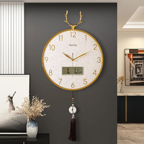 Chic Modern Wall Clock Hanging Art Round Classic Wall Clock Dining Room Plane Reloj De Pared Para Salon Decorativo Room Decor