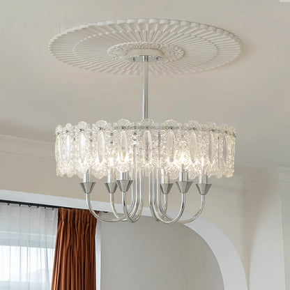 French Home Decoration Bedroom Chandelier Antique Style Crystal Light Luxury Living Room Dining Room Study Room