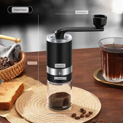 Mongdio coffee grinder, hand cranked coffee grinder, manual coffee grinder, grinder