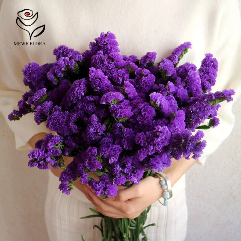 100g Dried Forget Me Not Flowers Fragrant Myosotis Immortal Bunchs Home Decor Accessory Valentine's Day Gift Wedding Decoration