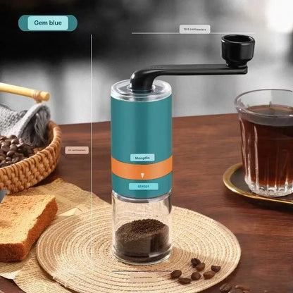 Mongdio coffee grinder, hand cranked coffee grinder, manual coffee grinder, grinder