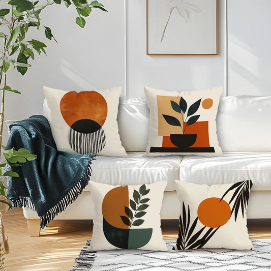 Geometric Abstraction Cushion Covers Pillowcase Home Decor Bedroom Sofa Cushion Cover Living Room Car Home Decor