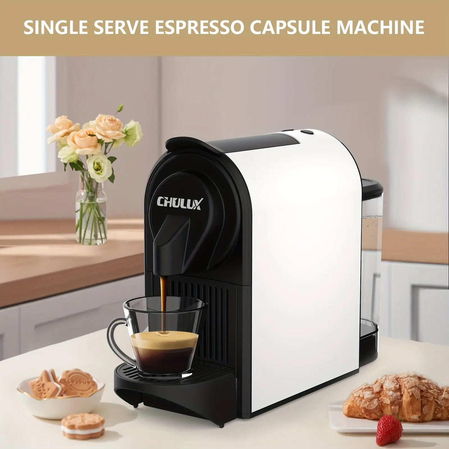 US/EU/UK Nespresso Capsule Coffee Machine Home Fully-Automatic Small Coffee Machine Capsule Coffee Maker